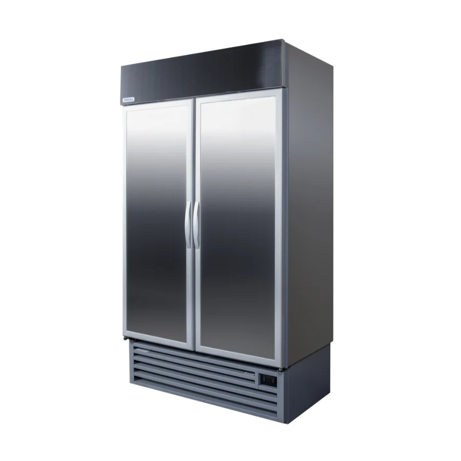 UPRIGHT COOLER DBL HINGED DOOR SOLID 1140X2020X635 (SHD1140)