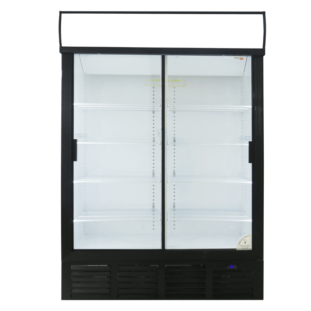 BEVERAGE COOLER DBL SLIDING DOOR 910LT (SD1140)
