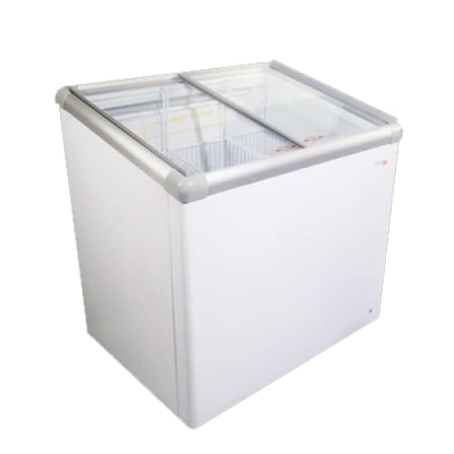 GLASS TOP ICE CREAM FREEZER 193LT FRIDGESTAR (CF310VI)