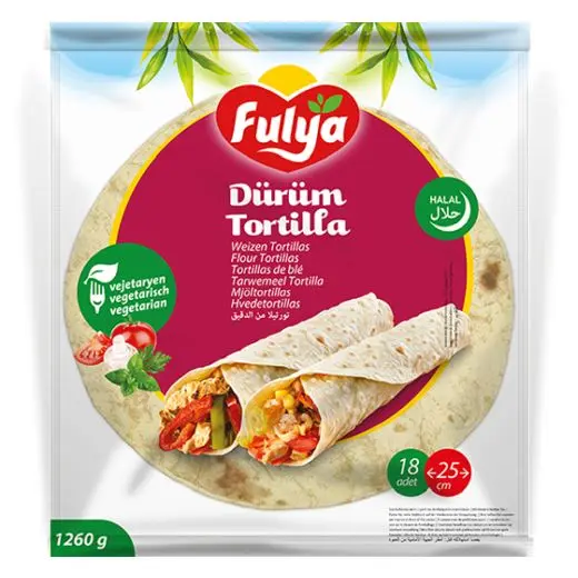 TORTILLA FLOUR 25CM (20S) 