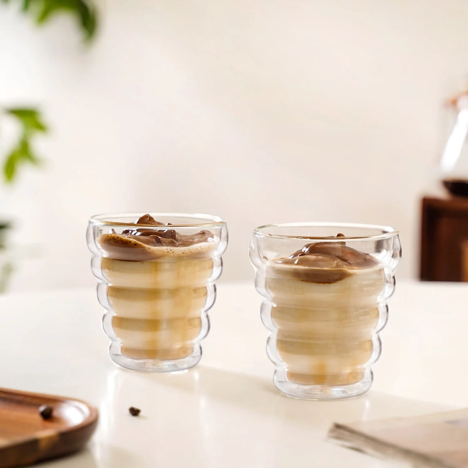 DOUBLE WALL TUMBLER 300ML (SET OF 2) (DW29802)