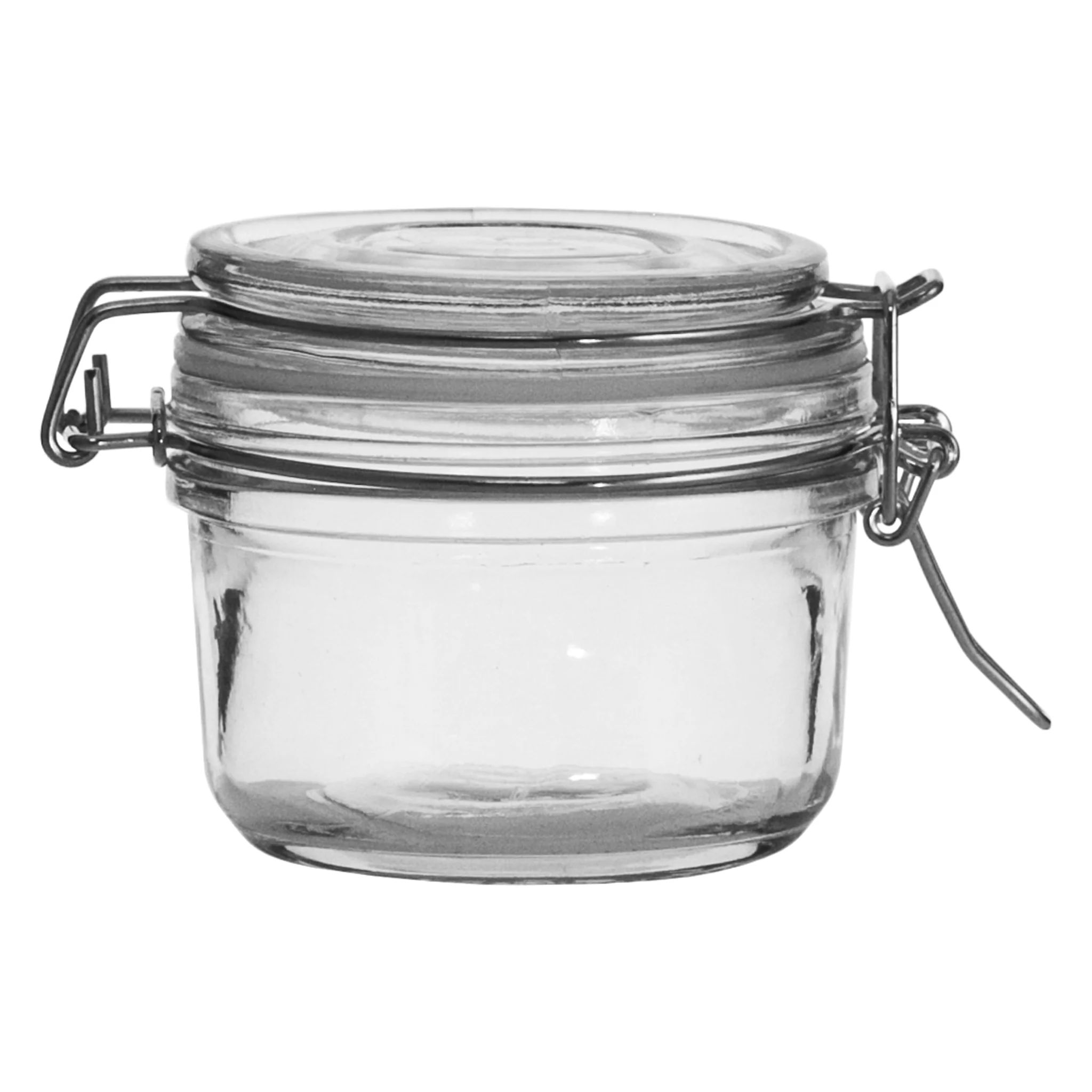 REGENT HERMETIC GLASS CANISTER WITH CLIP & SEAL 175ML(27636)