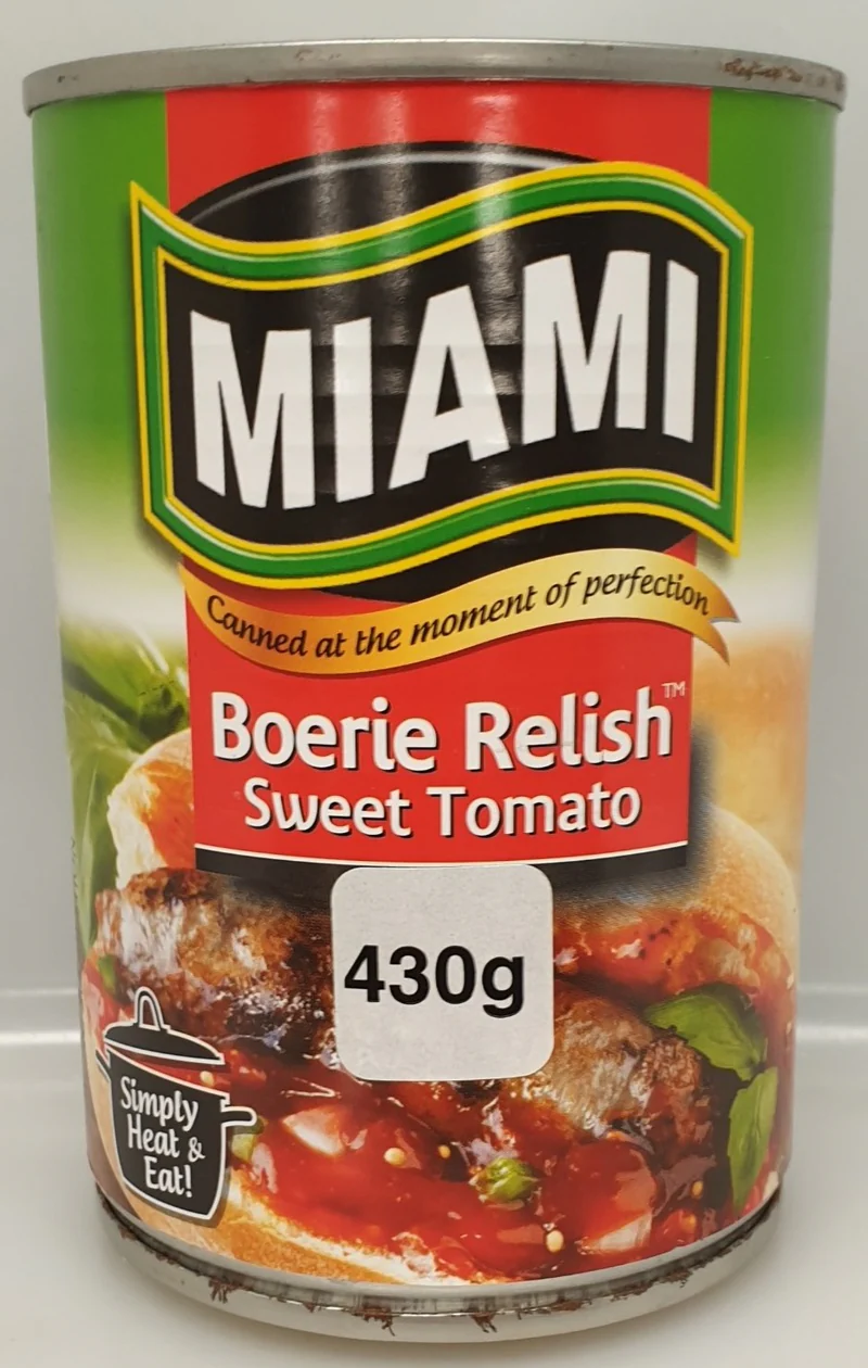 BOERIE RELISH PLAIN A10 MIAMI 
