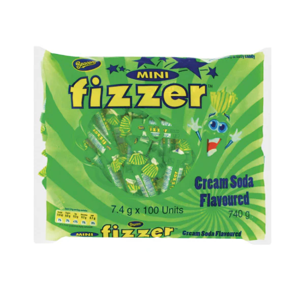 MINI FIZZERS 100 S CREAM SODA 