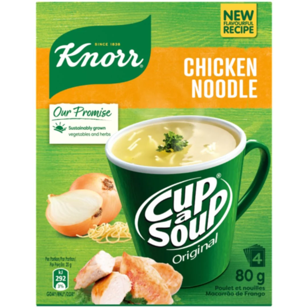 KNORR CUP A SOUP CHICK & MUSH 80G (4 S) (00708)