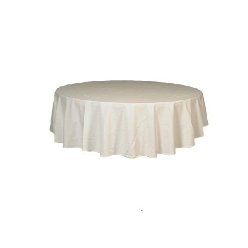 TABLE CLOTH WHITE POLYTEQ 1.8M ROUND (PT180R)