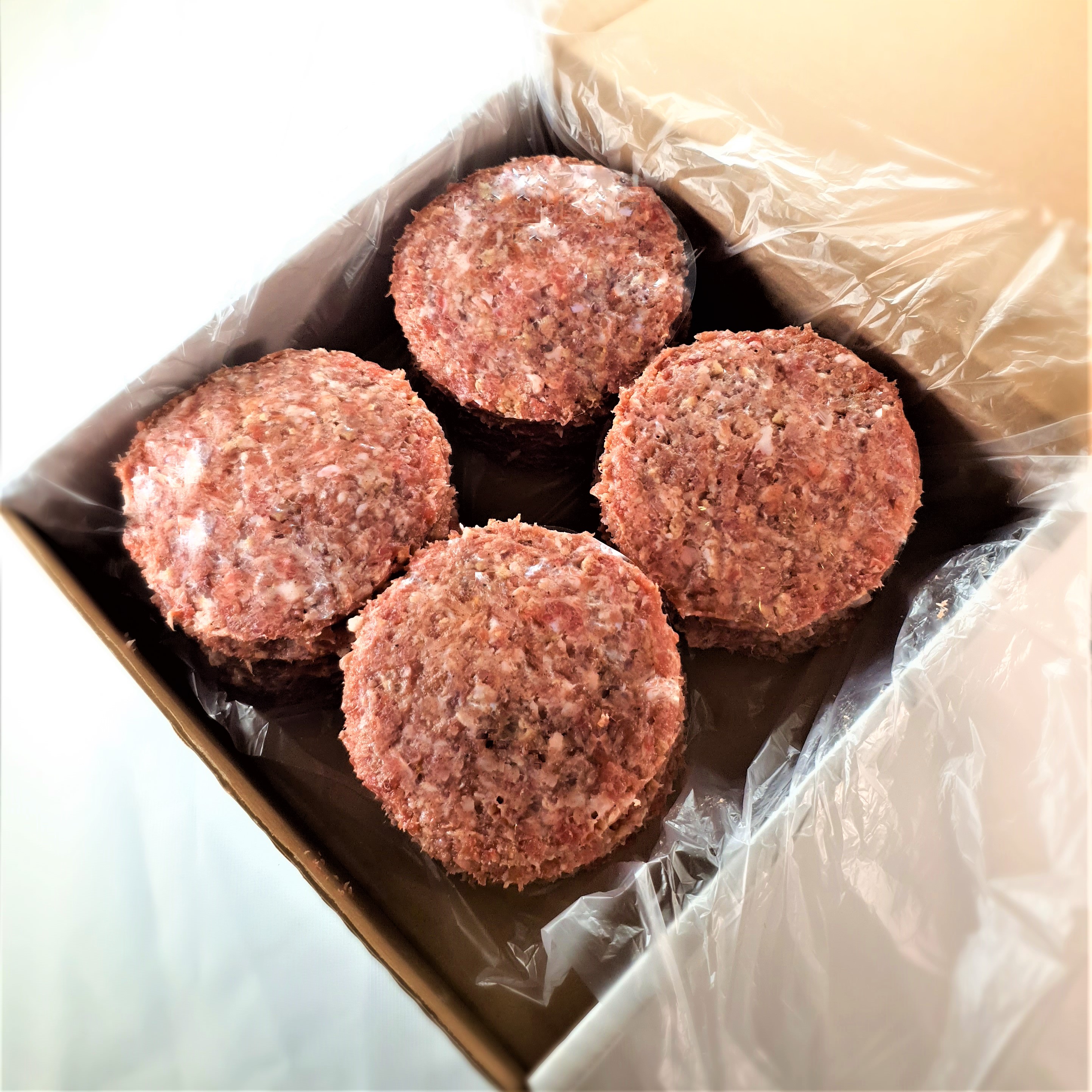 BURGER BEEF PATTY I&J 2KG (20X100G)