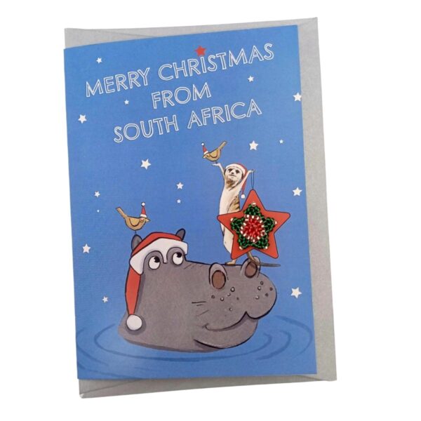 ADVERTISING CHRISTMAS CARD 