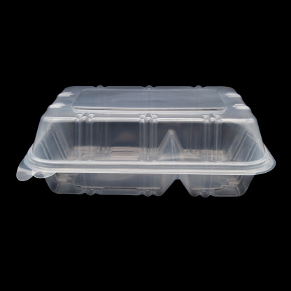 CLAMSHELL FAST FOOD 2 DIVISION (T602) 100 S