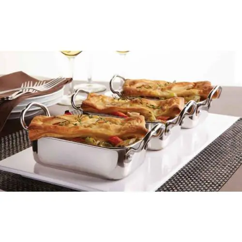 MINI S/STEEL ROASTING PAN 145M M (MSR0145)