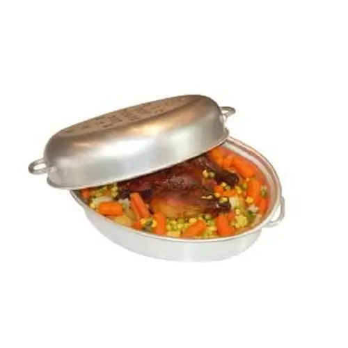ROASTING PAN ALUMINIUM LARGE OVAL 240X360MM (RSA0002)
