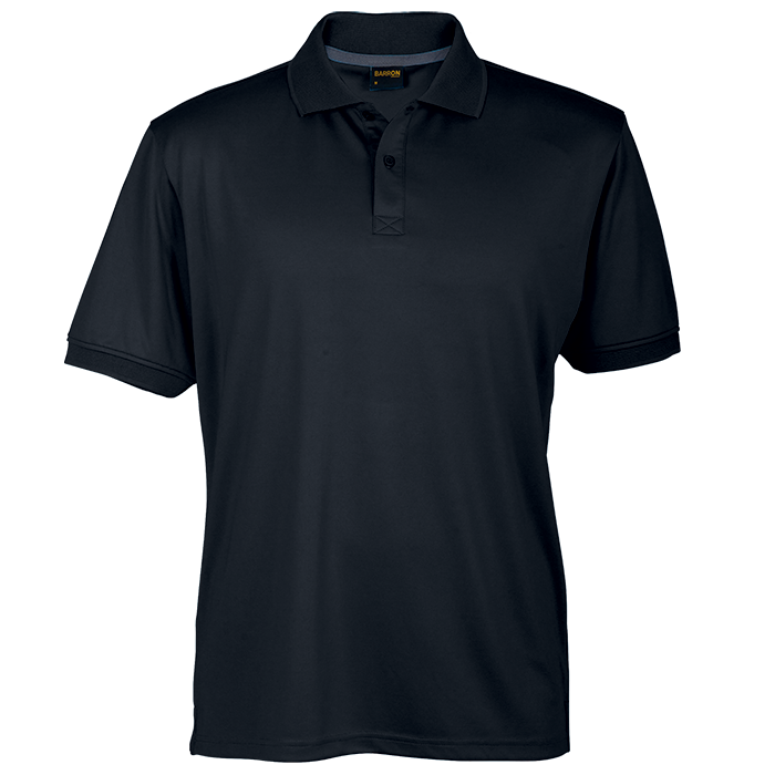 GOLF SHIRT LUNAR BLACK MEDIUM (756481)(LUN)