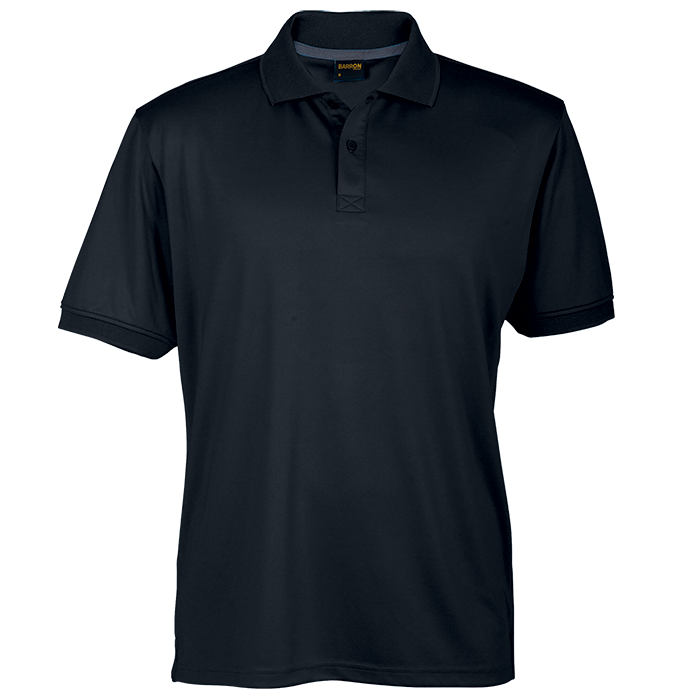 GOLF SHIRT LUNAR BLACK MEDIUM (756481)(LUN)
