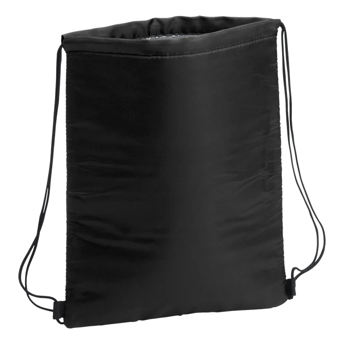COOLER BAG NIPEX DRAWSTRING STD BLACK (775857)(BC5234)