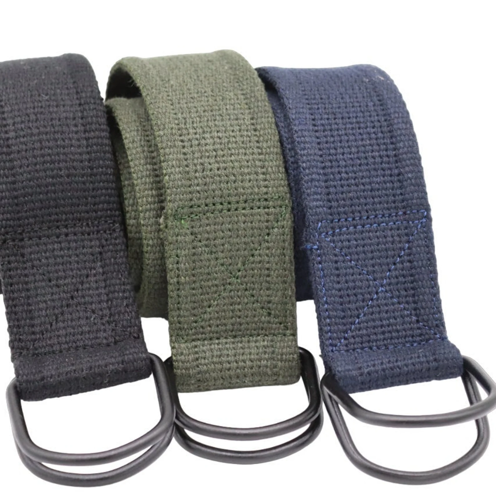 WEB BELT STD BLACK (B-W) 
