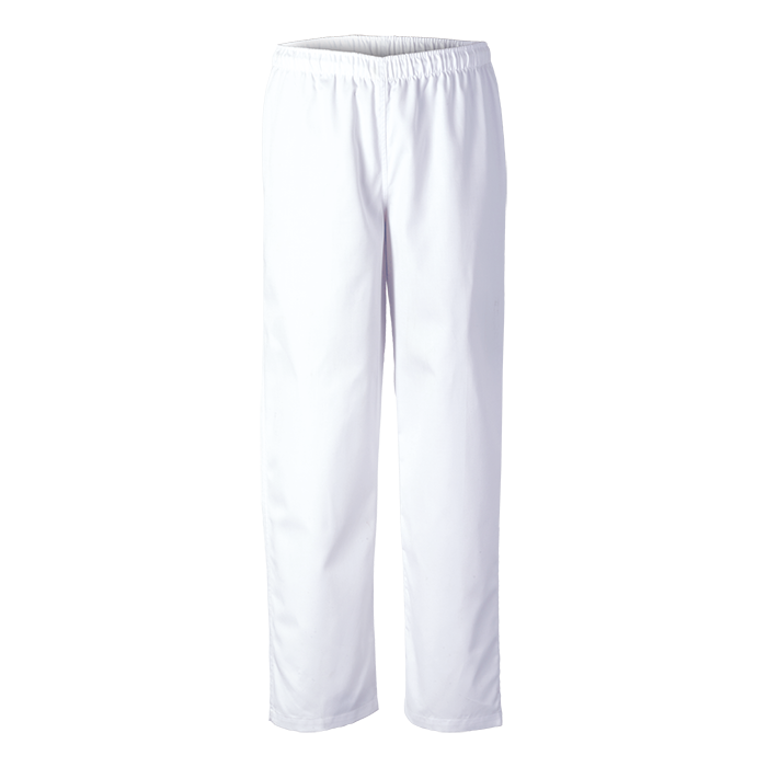 FOOD SAFETY PANTS WHITE LARGE (BC-FSP)