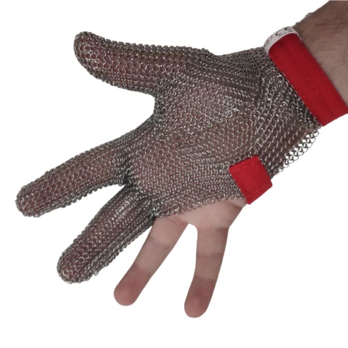 GLOVE CHAINMAIL BLUE LARGE (11.RTCMG-LRG)
