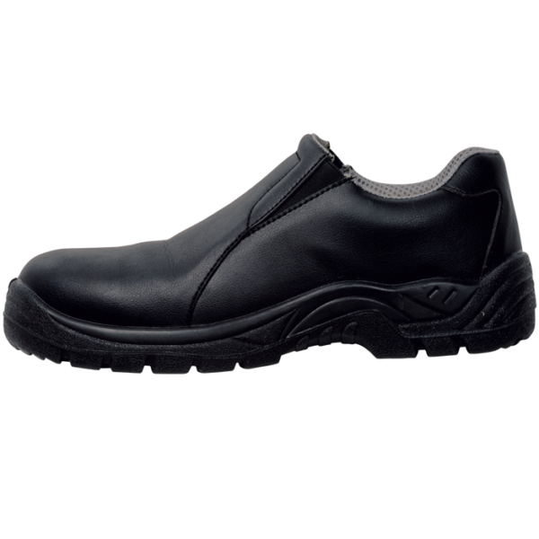 SHOES OCCUPATIONAL BARRON BLACK SIZE 6 (SF007)