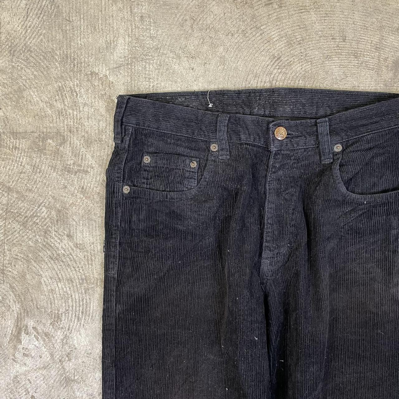 BAGGY PANTS D/CORD BLACK 4XL (744082)(BC-BAG)