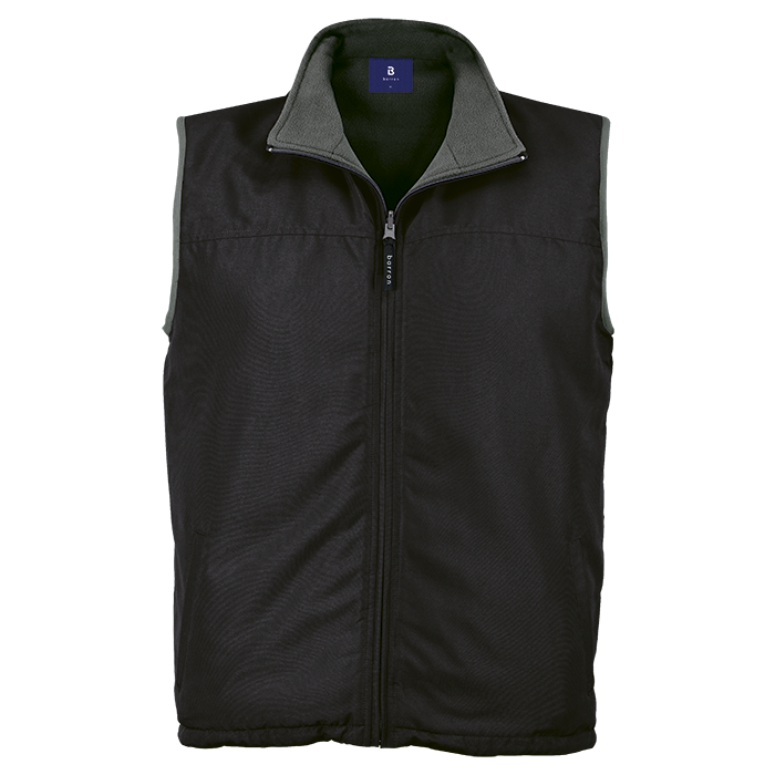 BODYWARMER AMPLIFY REVERSIBLE BLACK/GREY LARGE (BOD-01-MZ)