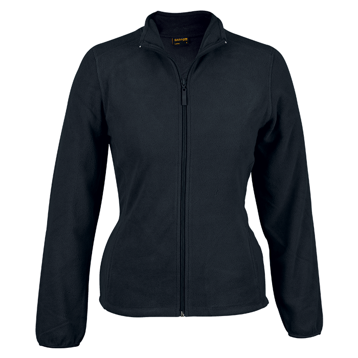 LADIES FLEECE HYBRID BLACK MEDIUM (LMI-HYB)