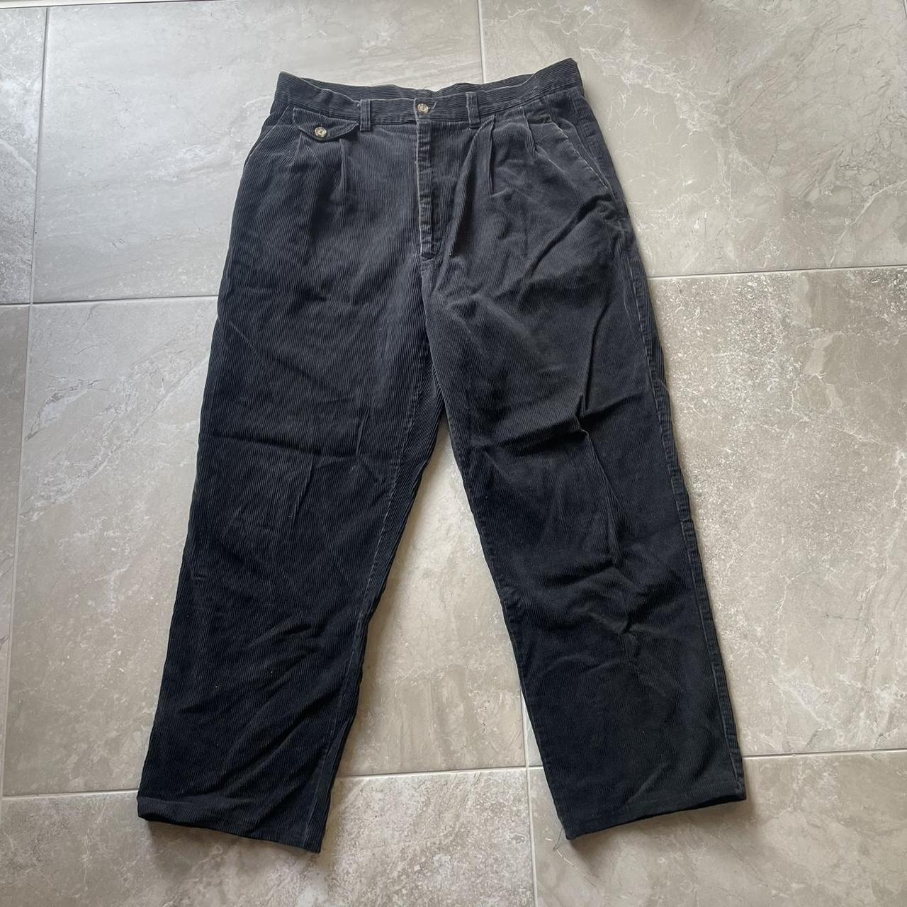 BAGGY PANTS D/CORD BLACK 5XL (744083)(BC-BAG)