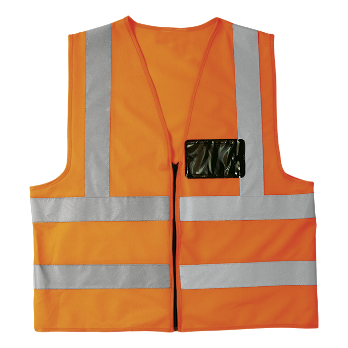 WAISTCOAT CONTRACT SAFETY ORANGE 1XLARGE (CON-WAIST)
