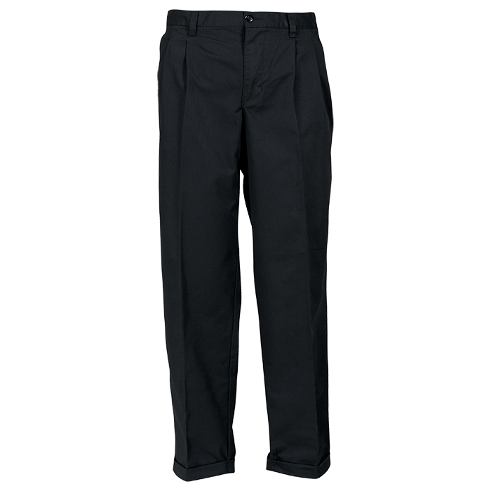 CHINO PANTS P/COTTON BLACK SIZE 30 (PA-UCH)