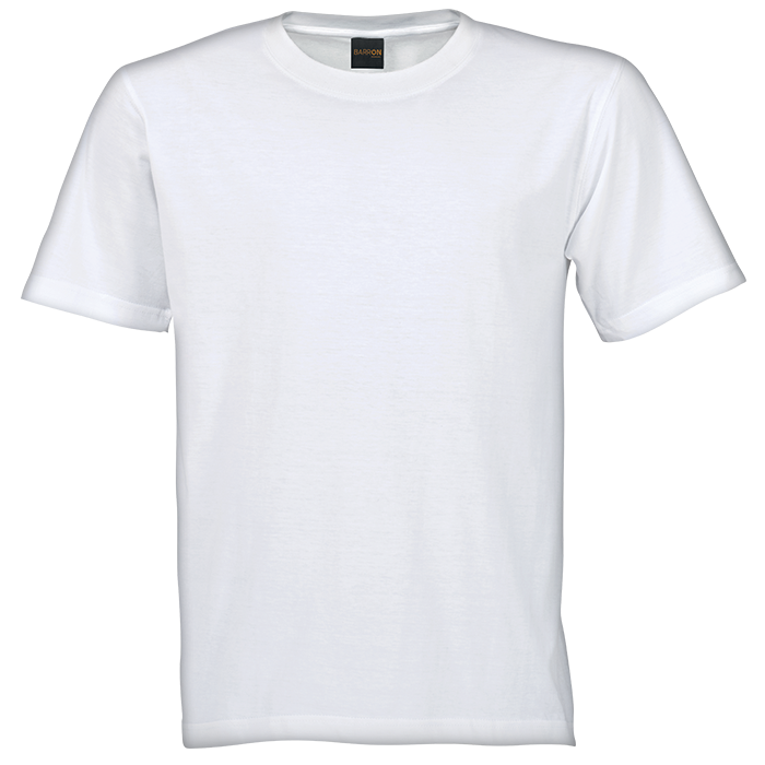T-SHIRT CREW NECK 145G WHITE SMALL (TST145B)