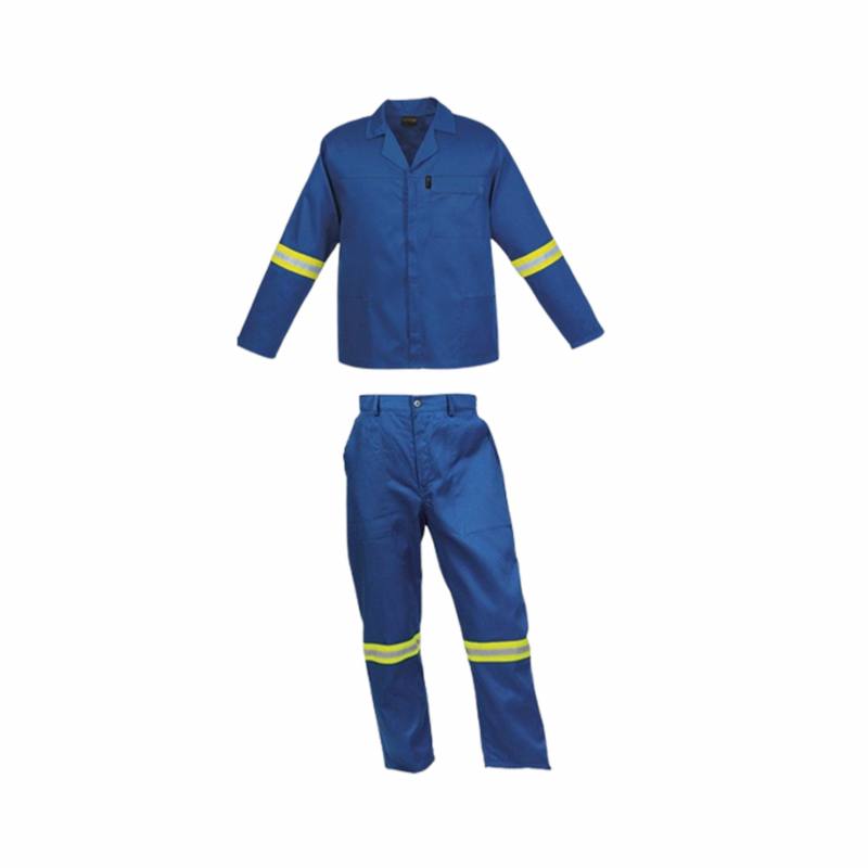 CONTI SUIT W TAPE ROYAL BLUE SIZE 40 (DW-J54RB)