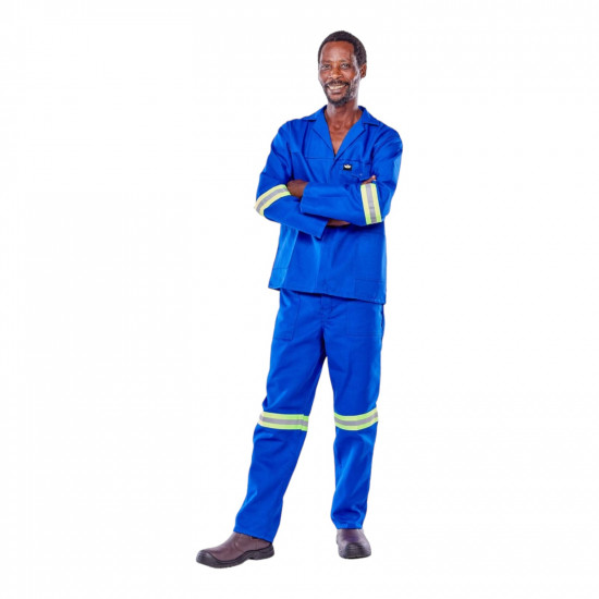 CONTI SUIT W TAPE ROYAL BLUE SIZE 50 (DW-J54RB)