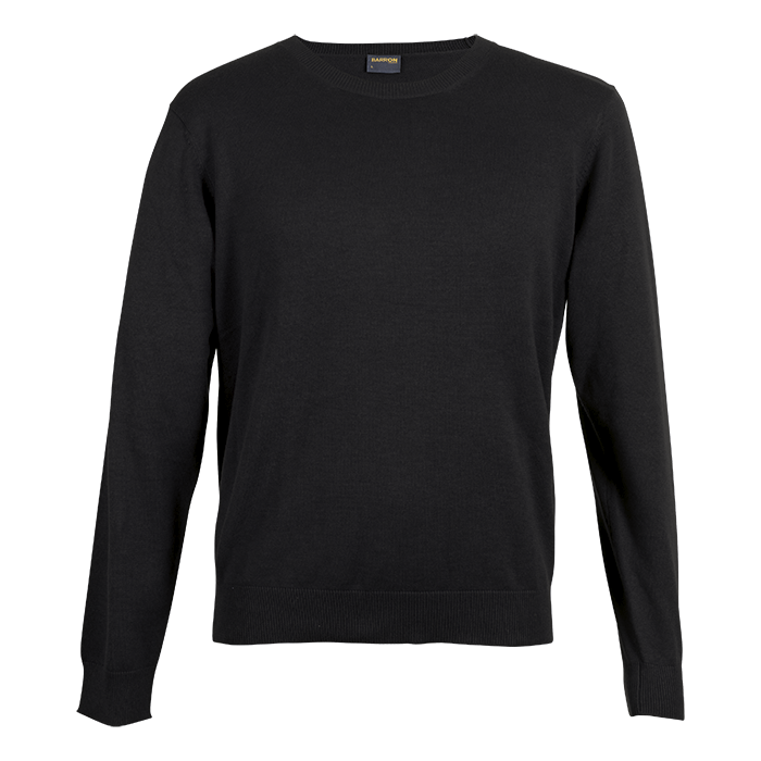 JERSEY HARRISON L/SLEEVE BLACK MEDIUM (HAR-LS)