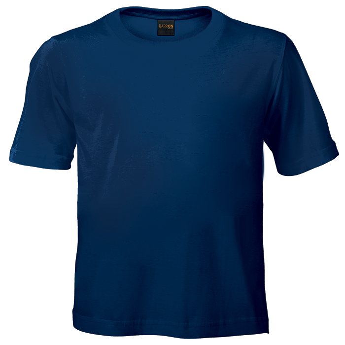 KIDS T-SHIRT CREW NECK 145G NAVY SIZE 5-6 (TST145K)