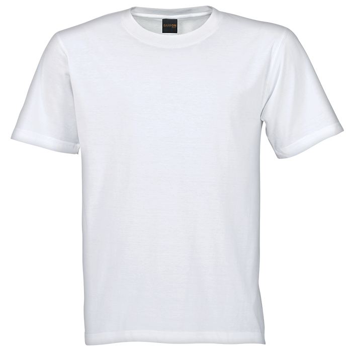 T-SHIRT CREW NECK 160G WHITE SMALL (TST160B)