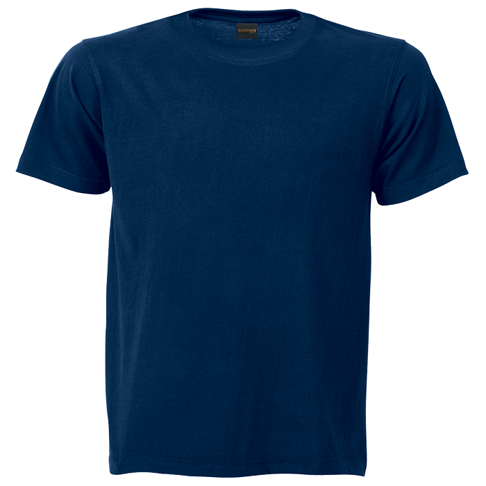 T-SHIRT CREW NECK 160G NAVY SMALL (TST160B)