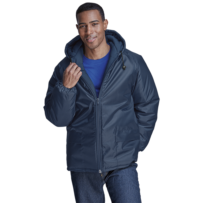 JACKET FREEZER THERMO ZIP/HOOD NAVY 2XLAR (TF-JAC)