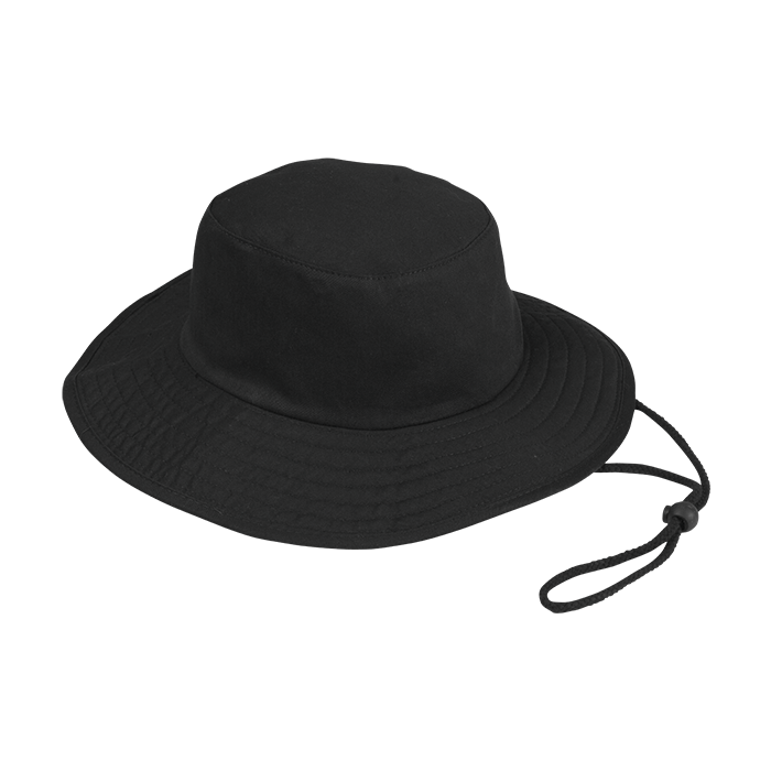 HAT OUTDOOR BLACK SMALL/MEDIUM (HW024)