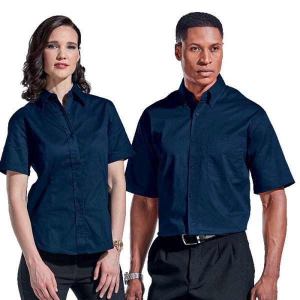LOUNGE SHIRT TWILL S/SLV WHITE MEDIUM (LO-TWILL)