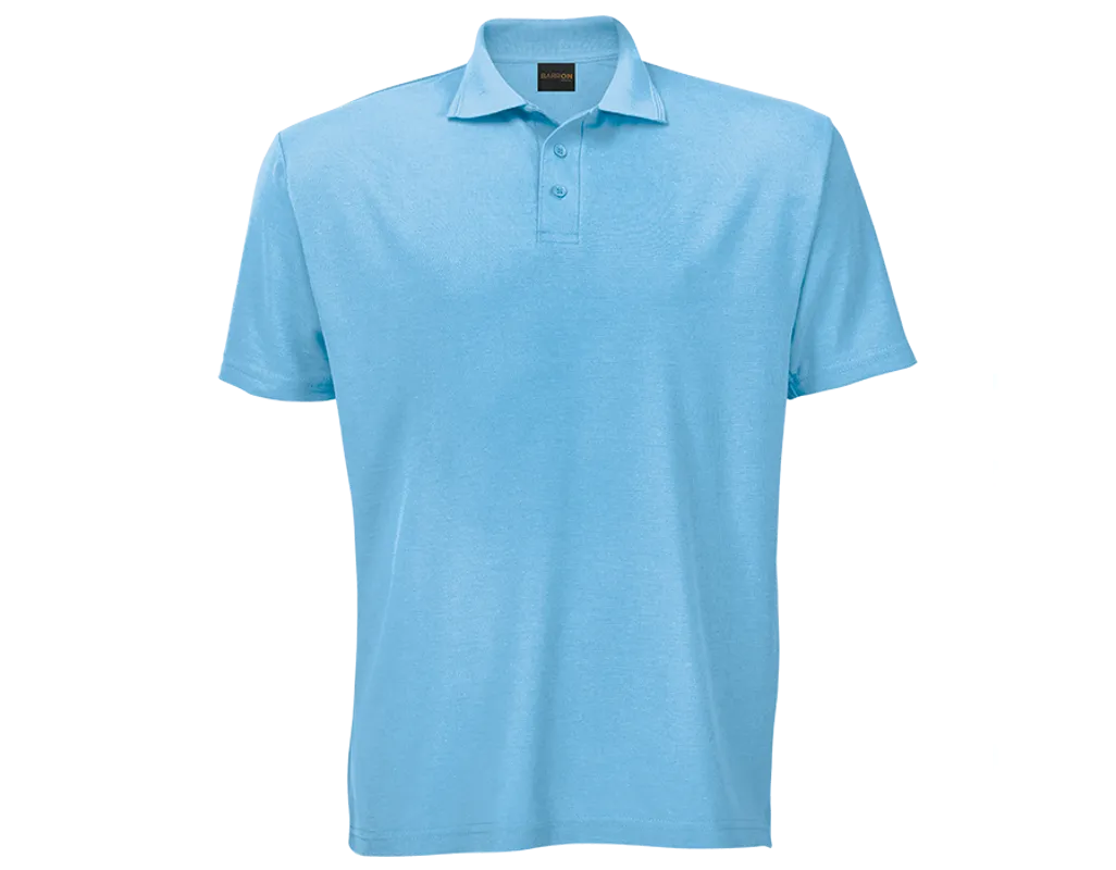 GOLF SHIRT PIQUE 175G SURF BLUE SMALL (LAS-175B)