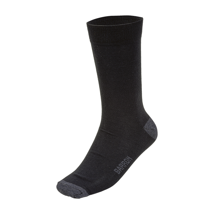 DUTY SOCK BLACK SIZE 6-8 (DU-SOC)