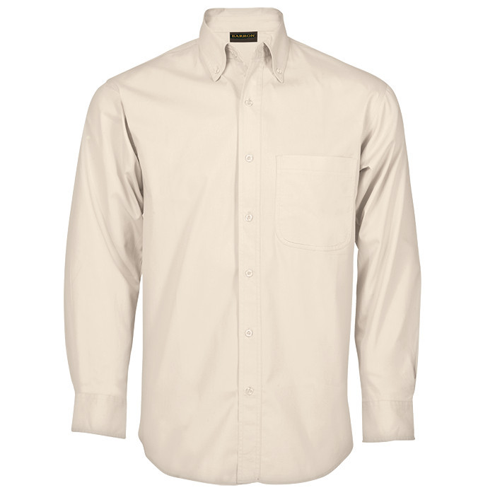 LOUNGE SHIRT TWILL L/SLV WHITE LARGE (LLO-TWILL)