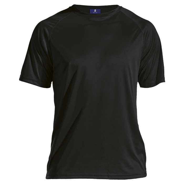 T-SHIRT CREW NECK 135G BLACK MEDIUM (TST135B)