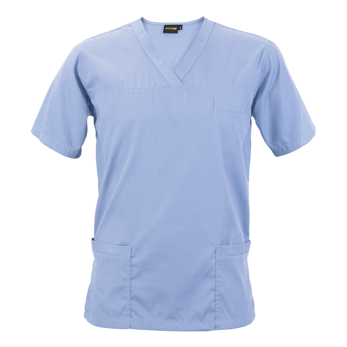 SCRUB TOP RILEY BLACK 3XLARGE (SC-RST)
