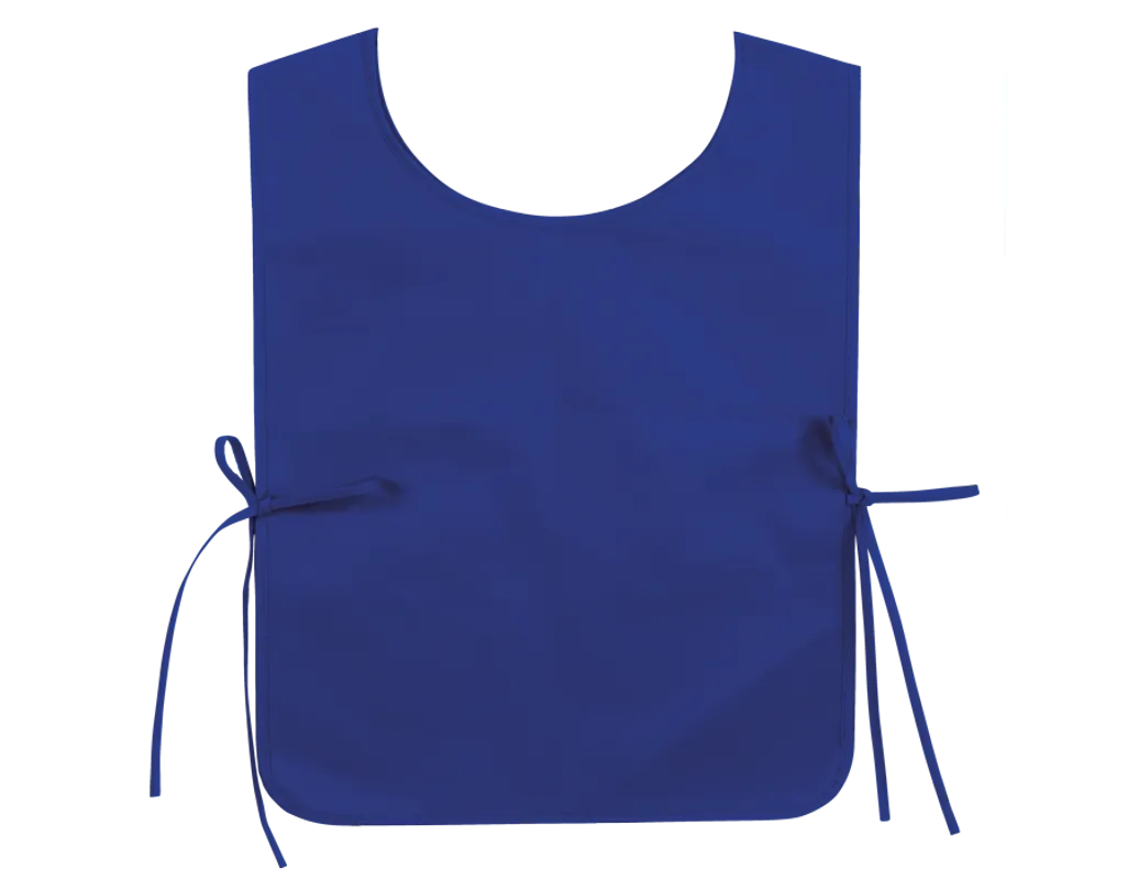 NON WOVEN BIB ROYAL BLUE (BH0148)
