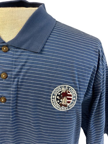 GOLF SHIRT PINEHURST SKY BLUE LARGE (MM-PI)
