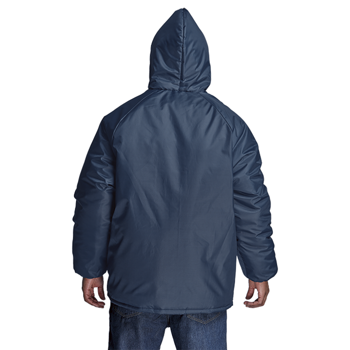 JACKET FREEZER THERMO ZIP/HOOD BLACK 1XLARGE (TF-JAC)