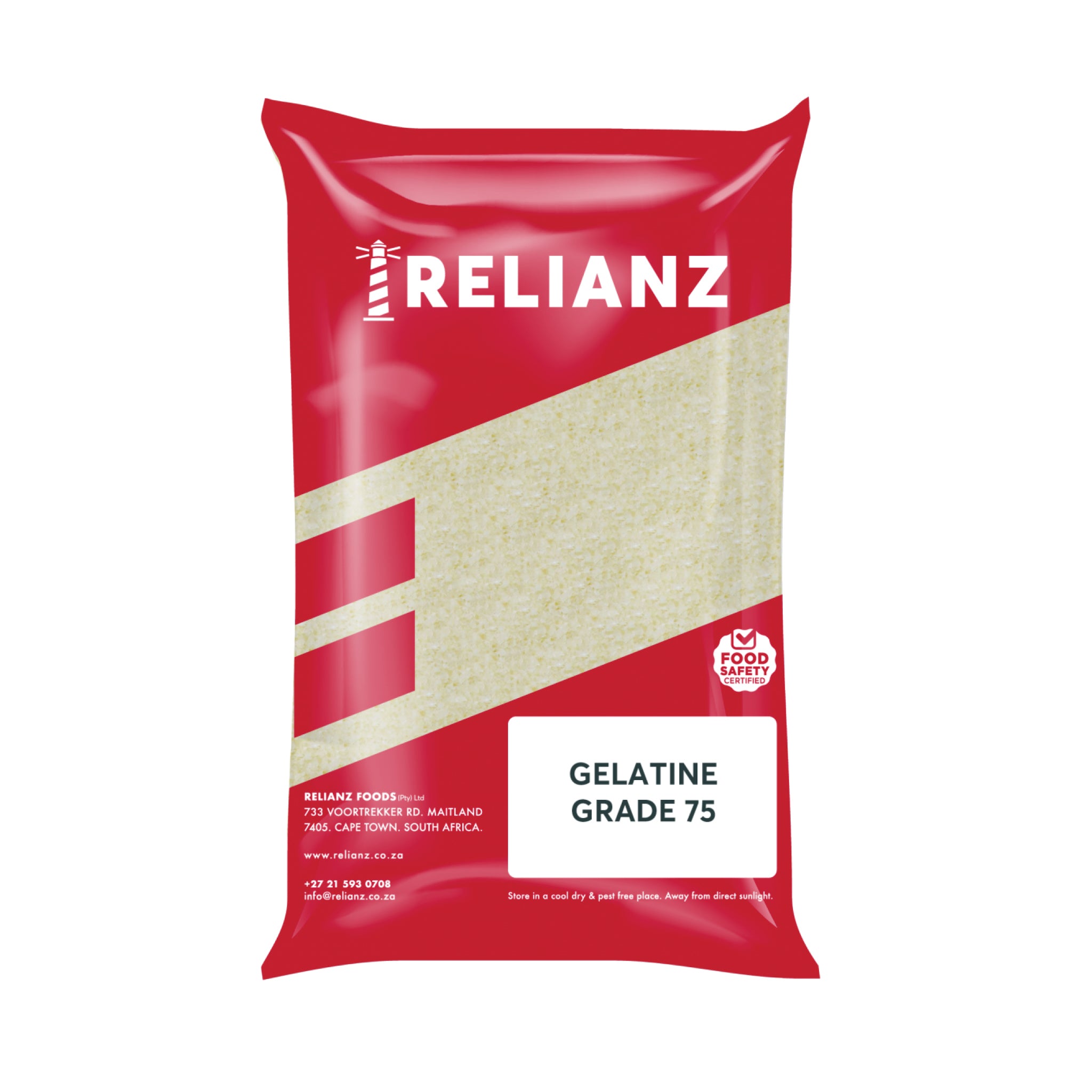 Relianz Gelatine Powder 1kg [Approx. Weight 1.000000]