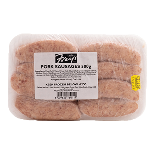 Sausage-Freys Pork Sausage 1100-500g [Approx. Weight 1.000000]