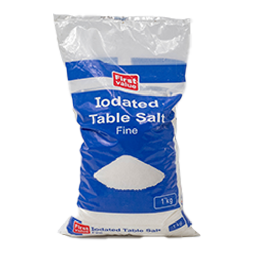 First Value Fine Salt 1kg [Approx. Weight 1.000000]