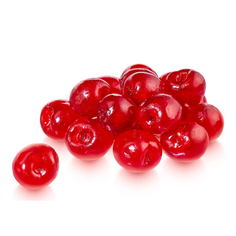 Whole Glace Red Cherries 1kg [Approx. Weight 1.000000]